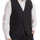 Elegant Dark Blue Martini Two-Piece Blazer