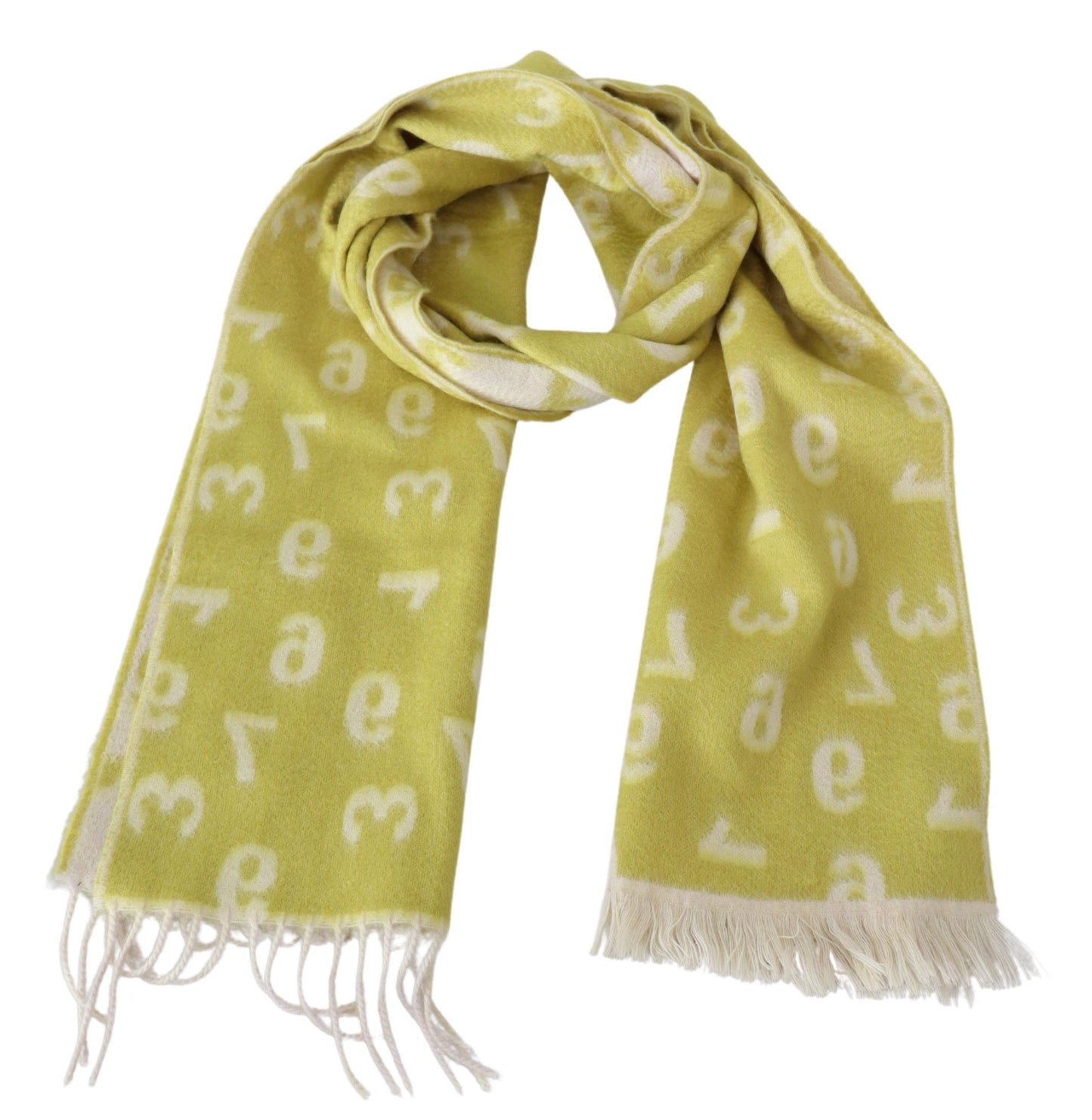 Chic Cashmere Scarf with Signature Pattern