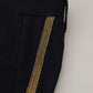 Black Wool Slim Formal Pants