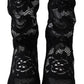 Black Taormina Lace Socks Pumps Boots