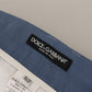 Blue Linen Chino Formal Pants