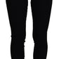Elegant High Waist Virgin Wool Leggings