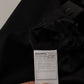 Black Gold Jacquard Single Breasted Blazer