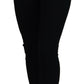 Elegant High Waist Virgin Wool Leggings
