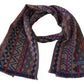 Elegant Multicolor Wool Scarf with Fringes