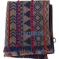 Elegant Multicolor Wool Scarf with Fringes