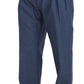 Blue Linen Chino Men Formal Pants