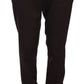 Elegant Purple Formal Dress Pants