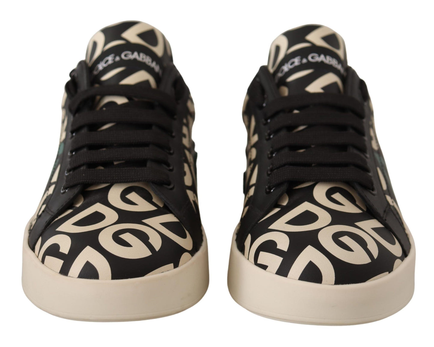 Elegant Portofino Leather Sneakers