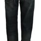Chic Mid Waist Straight Denim for Sophisticated Style