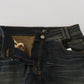 Chic Mid Waist Straight Denim for Sophisticated Style