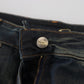Chic Mid Waist Straight Denim for Sophisticated Style