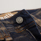 Blue Cotton Low Waist Flared Women Casual Denim Jeans