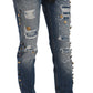 Crystal Embellished Luxury Denim Jeans