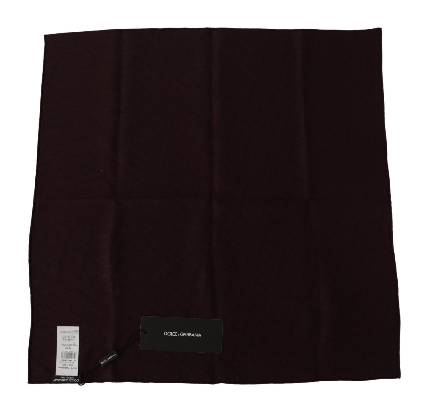 Elegant Silk Square Men's Scarf