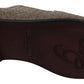 Elegant Brown Leather Derby Shoes