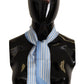 Sumptuous Silk Scarf with St. Tropez Print