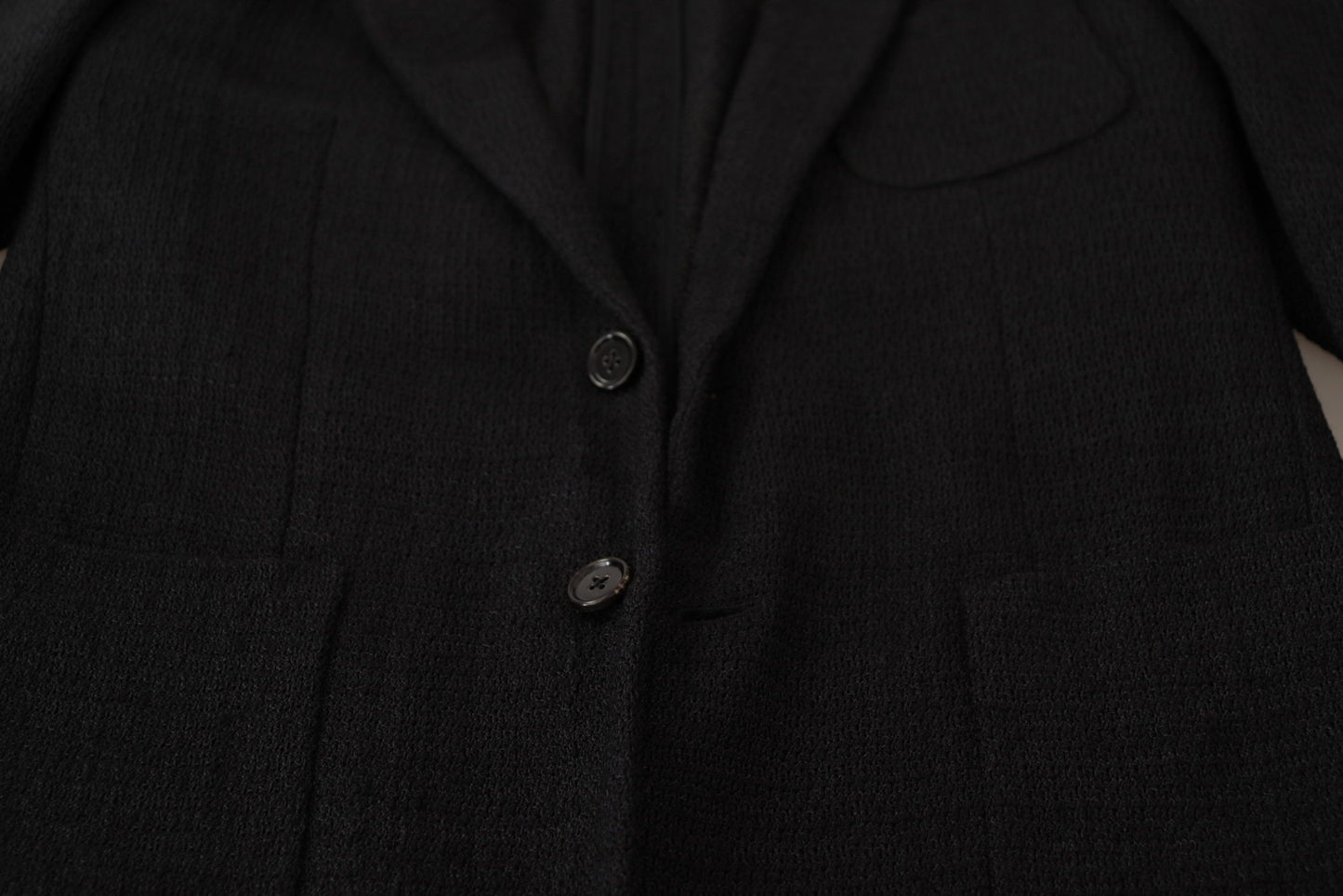 Elegant Single Breasted Wool Blazer