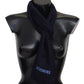 Elegant Cashmere Scarf with Signature Pattern