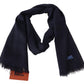 Elegant Cashmere Scarf with Signature Pattern