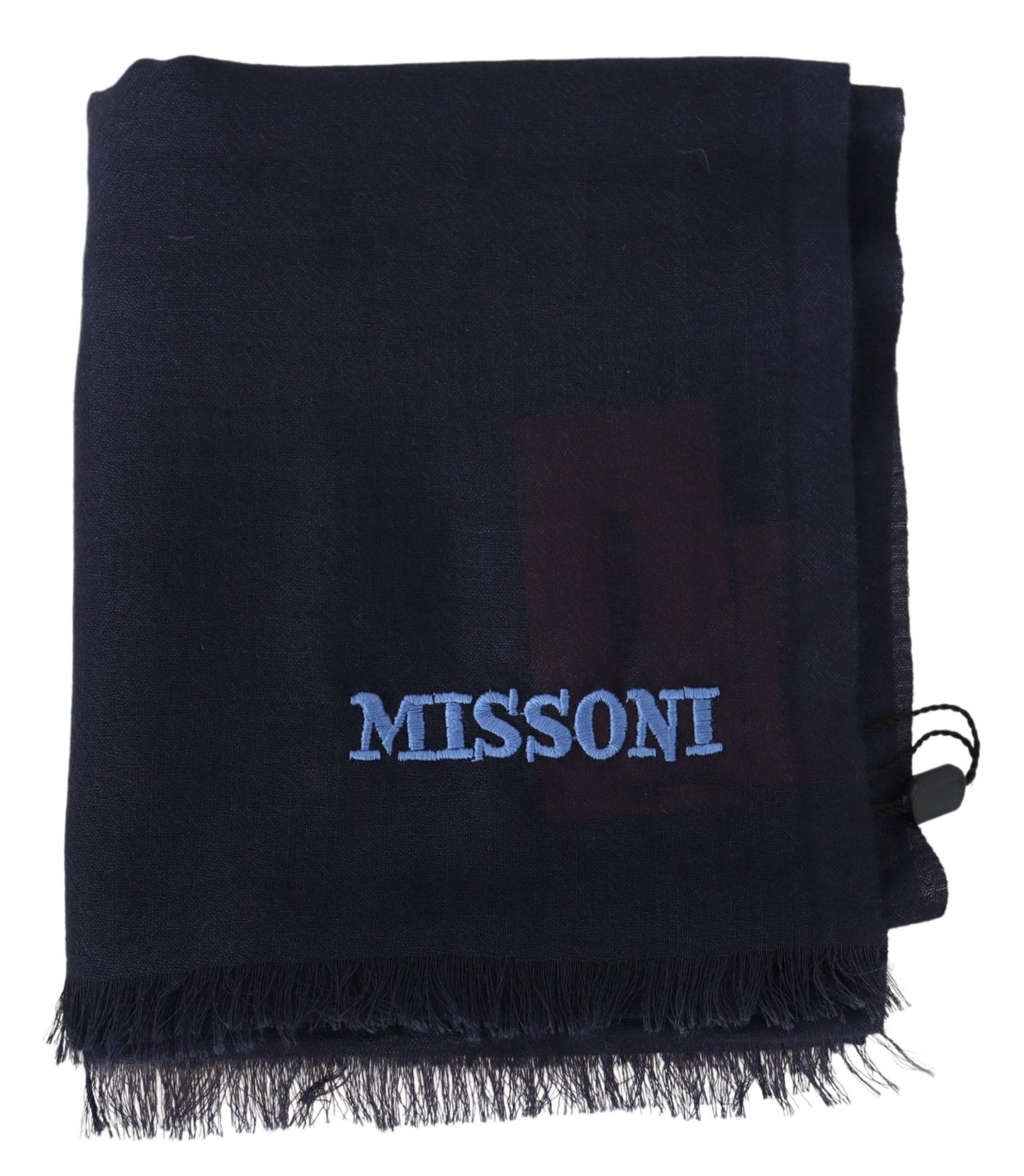 Elegant Cashmere Scarf with Signature Pattern