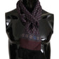 Elegant Silk Maroon Baroque Men's Scarf