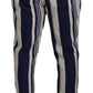 Elegant Striped Linen Pants for Men