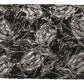 Elegant Black Jacquard Leather Clutch Bag