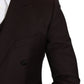 Bordeaux Baroque Slim Fit Three-Piece Suit