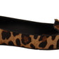 Elegant Leopard Print Flats