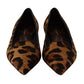 Elegant Leopard Print Flats