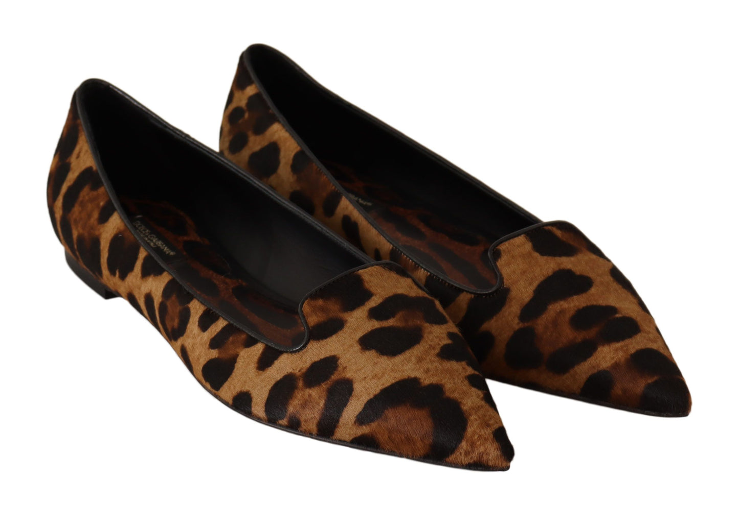 Elegant Leopard Print Flats