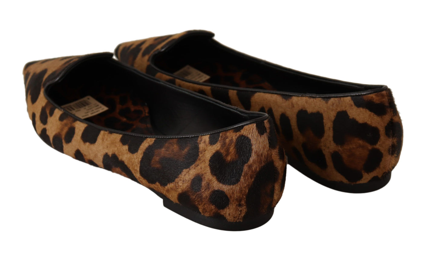 Elegant Leopard Print Flats