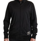 Black Full Zip Long Sleeve D.N.A Sports Sweater