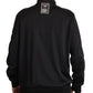 Black Full Zip Long Sleeve D.N.A Sports Sweater