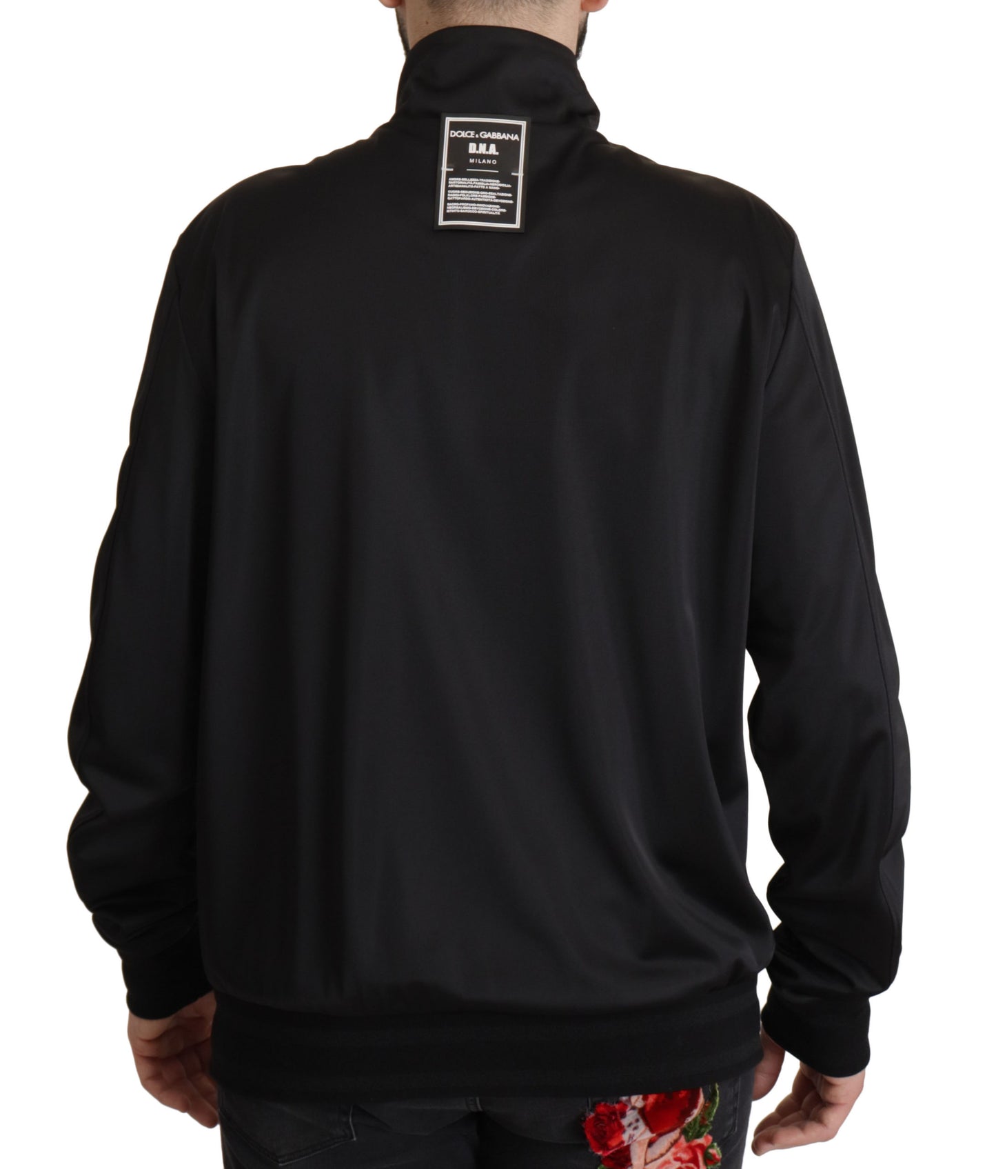 Black Full Zip Long Sleeve D.N.A Sports Sweater