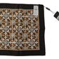 Chic Geometric Silk Square Scarf