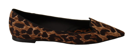 Exquisite Leopard Print Flats