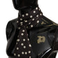 Elegant Polka Dot Silk Men's Scarf