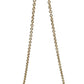 Elegant Black Leather Shoulder Bag with Gold Chain