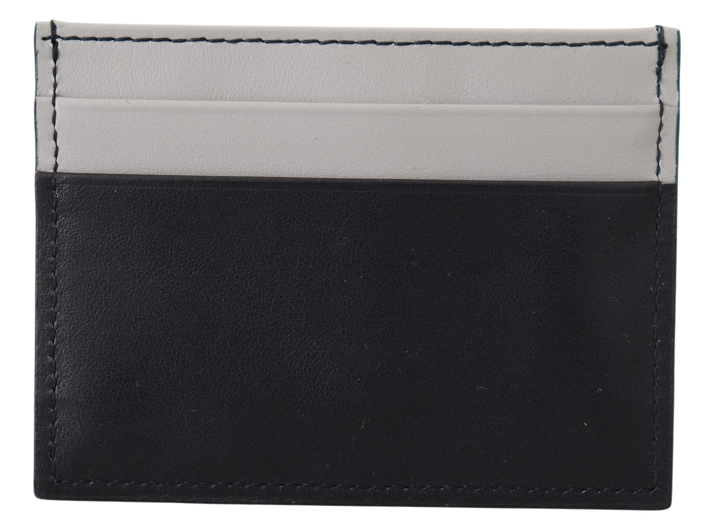 Elegant Two Tone Leather Cardholder