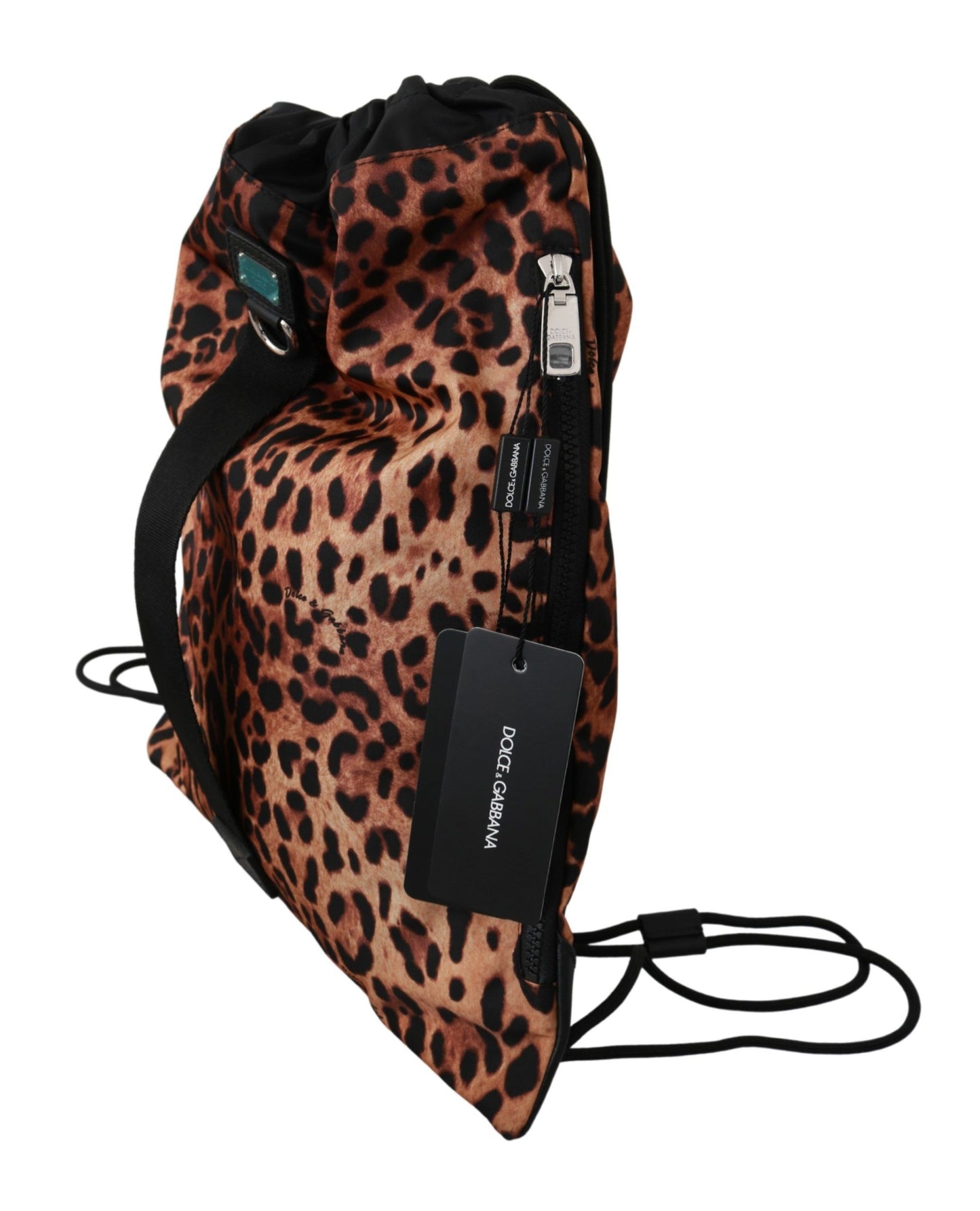 Chic Leopard Print Backpack for Stylish Ventures