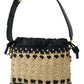 Elegance Unleashed Beige & Black Shoulder Bag