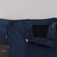 Elegant Blue Designer Trousers
