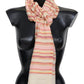 Elegant Multicolor Cashmere Scarf