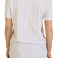 White Cotton Top Fashion Explosion T-shirt