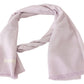 Lavender Cashmere Scarf with Signature Lines