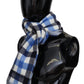 Elegant Cashmere Checkered Unisex Scarf