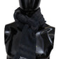 Chic Wool-Silk Striped Unisex Scarf