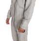 Gray Cotton Sweater Pants Tracksuit